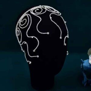 Silver Rhinestone Headband